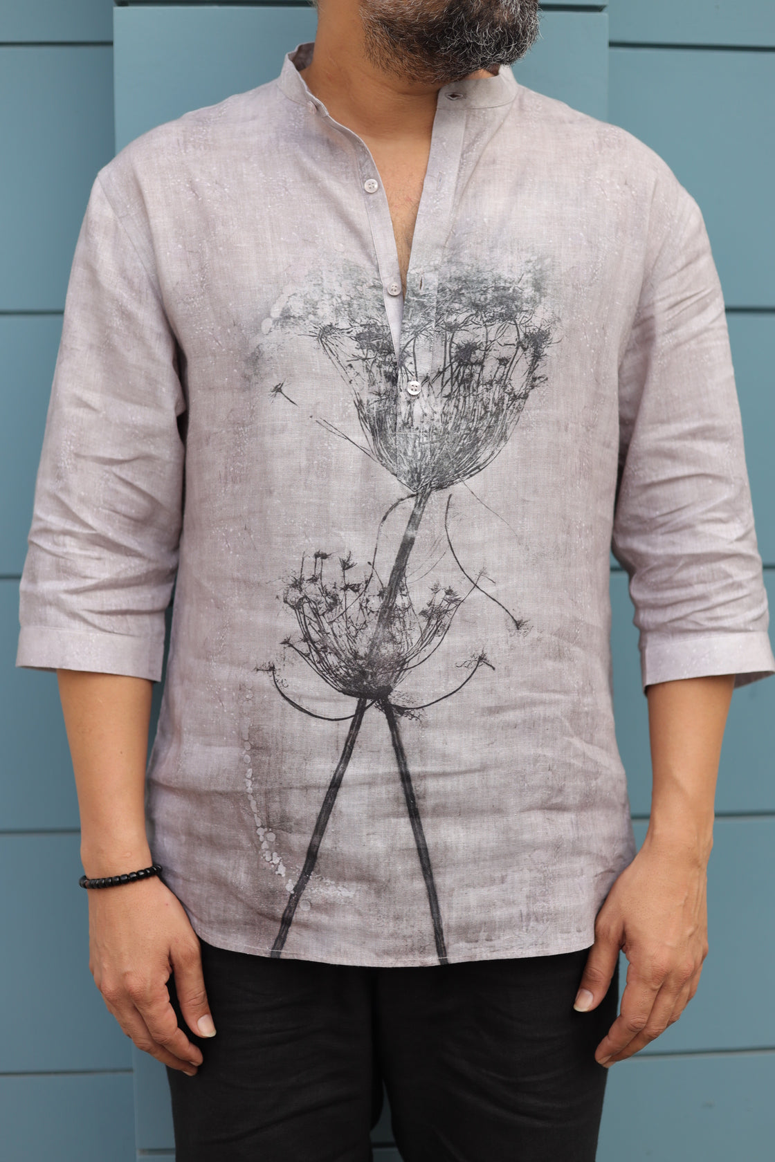 Spring Flower (Pure Linen Shirt) - AddysForMen®️